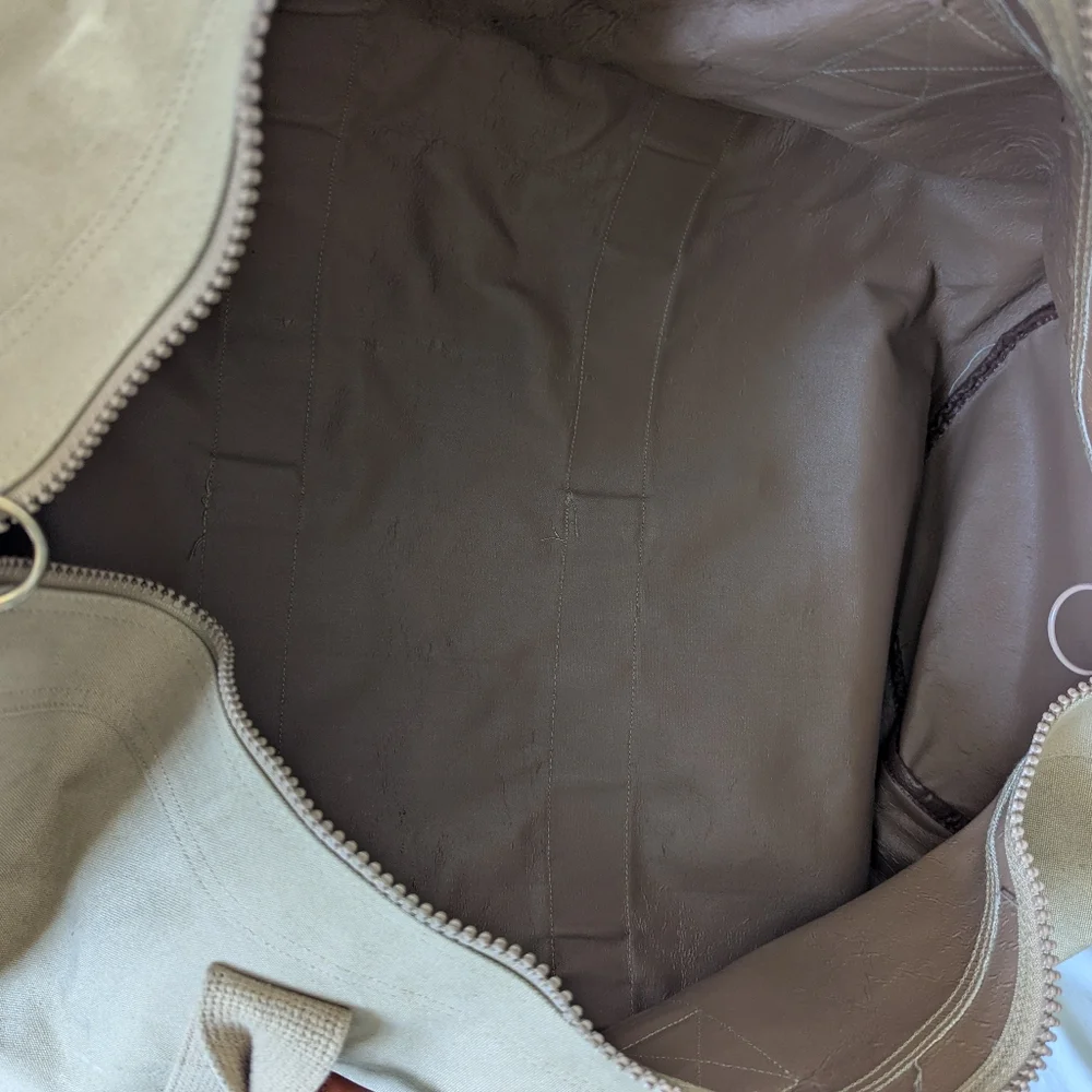 Lands' End Vintage Square Rigger Duffel Bag